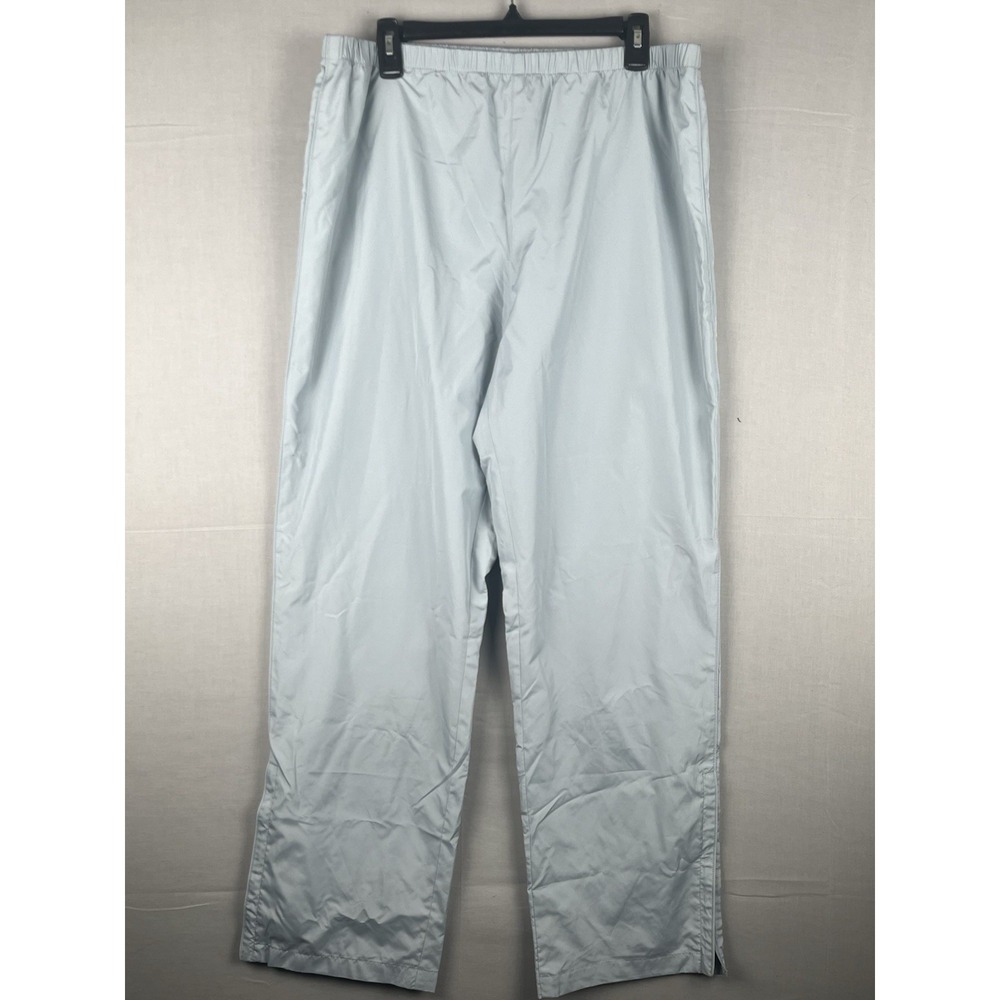 Cabela's Rain Pants Mens Large Gray Waterproof Packable‎ Outdoor Hiking